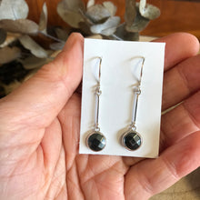 Entia Sterling Silver Hematite Earrings SKU 22440