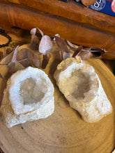 Cracked Quartz Geode Pair SKU 26297A