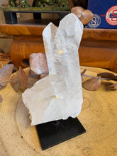 Clear Quartz Cluster on Stand SKU 26559