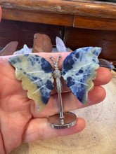 Sodalite Winged Butterfly on Stand SKU 26832