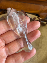 Clear Quartz Angel Carving SKU 24518A