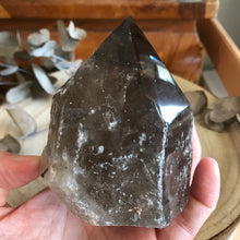 Smoky Quartz Base Cut Point SKU 22797