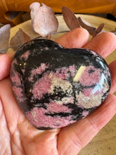 Rhodonite Heart SKU 25975