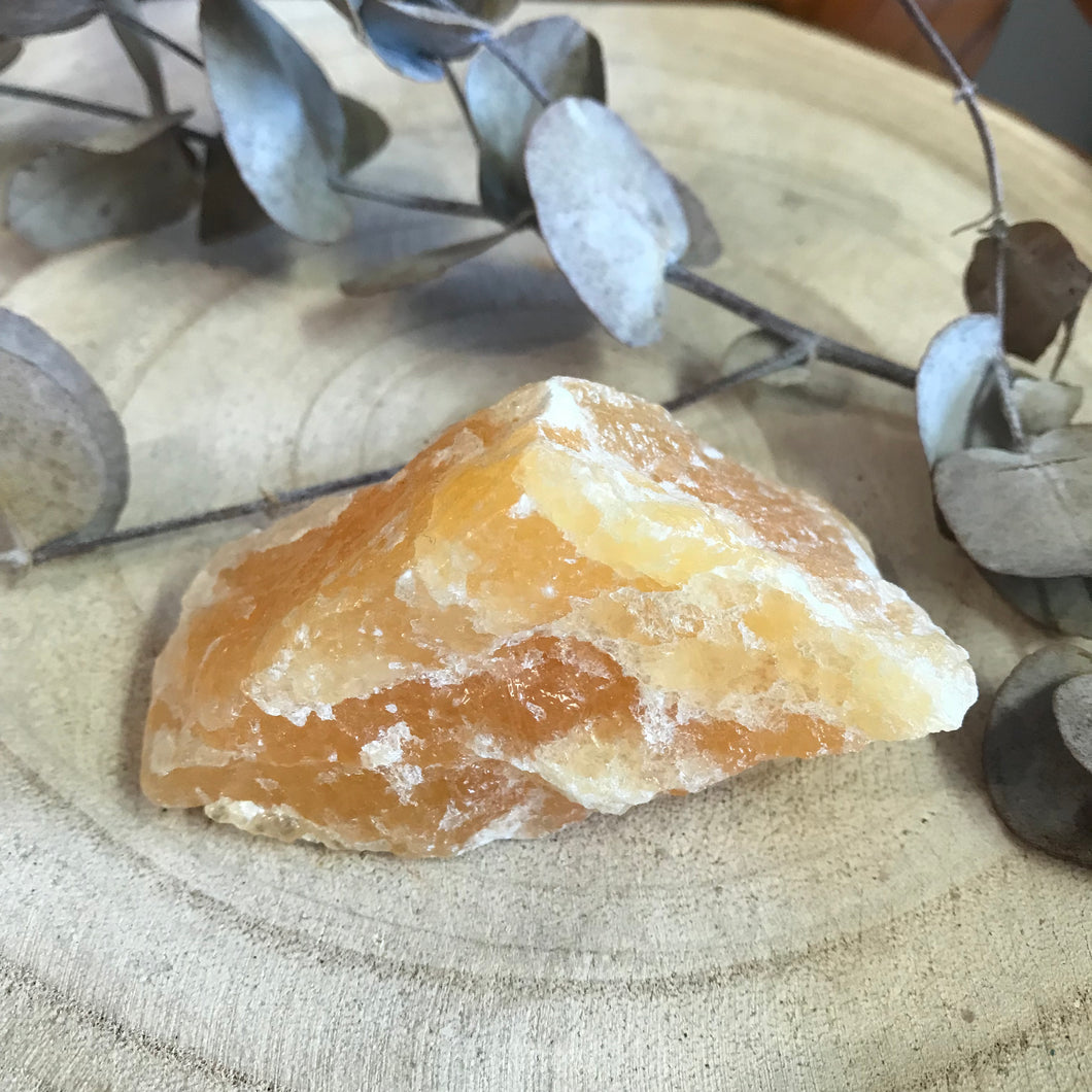 Orange Calcite Chunk SKU 22465