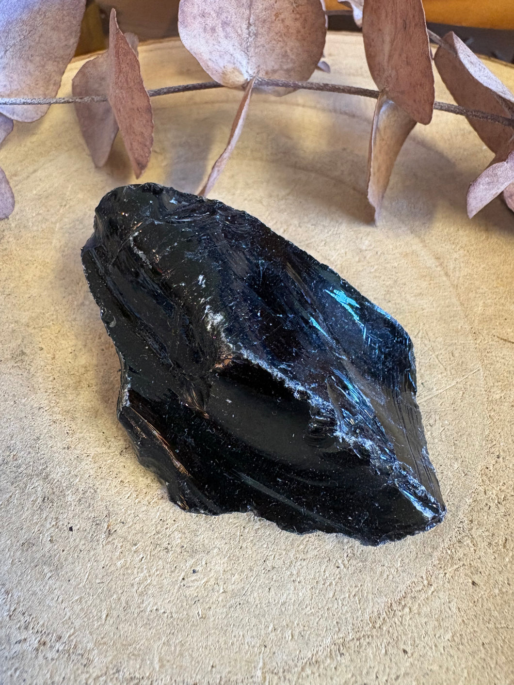 Black Obsidian Chunk SKU 25491