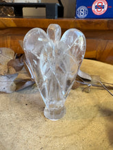 Clear Quartz Angel Carving SKU 24361