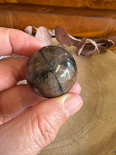 Chiastolite Sphere SKU 25659