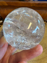 Clear Quartz Sphere SKU 25984