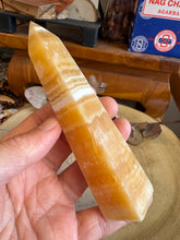 Orange Calcite Obelisk SKU 24936