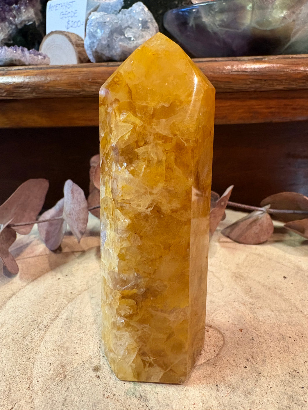 Golden Healer Quartz Point SKU 26807