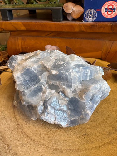 Blue Calcite Chunk SKU 26300