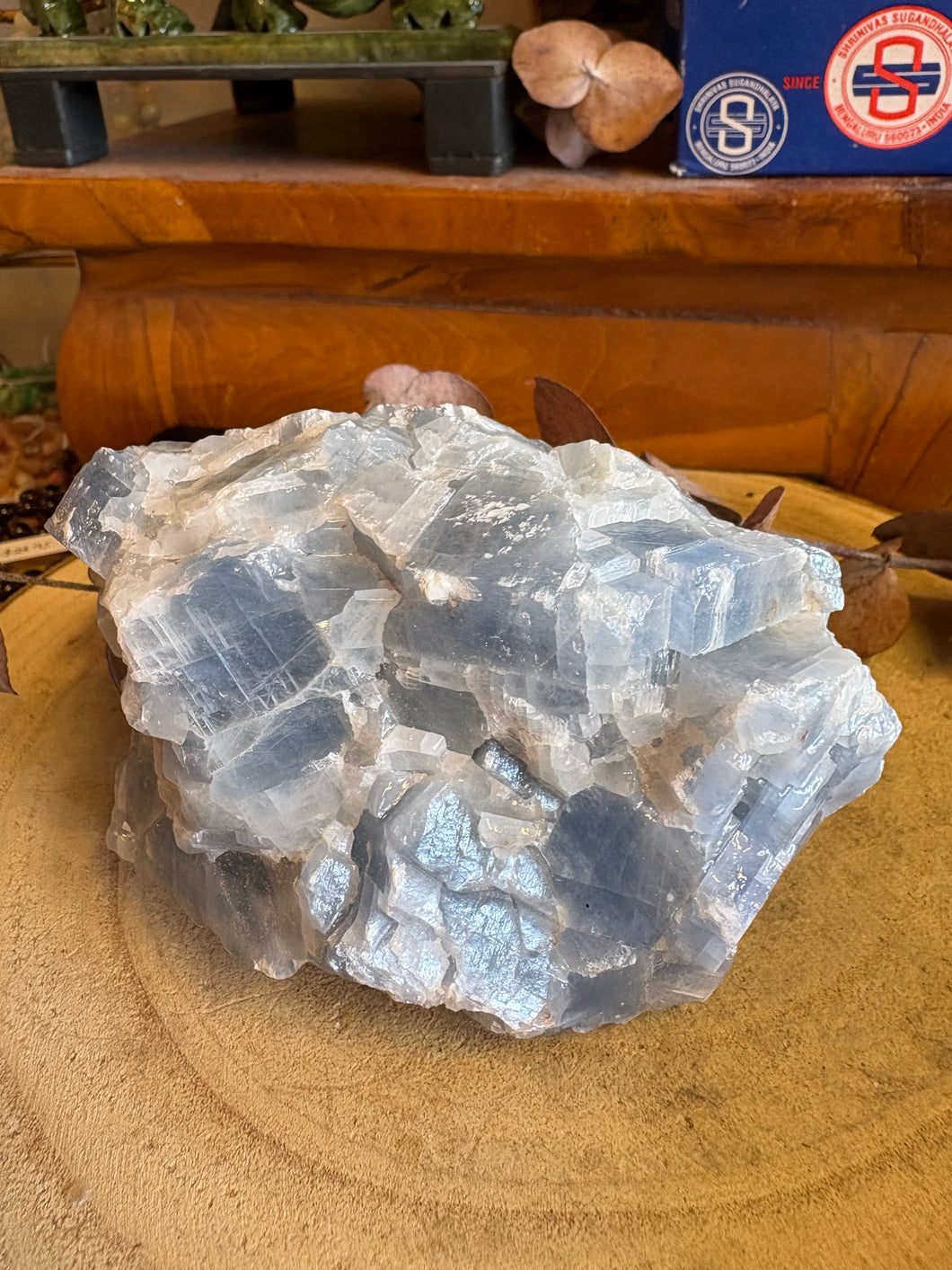 Blue Calcite Chunk SKU 26300