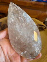 Clear Quartz Flame SKU 26195