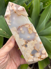 Flower Agate Obelisk SKU 27083