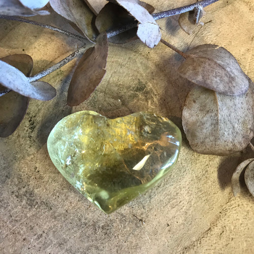 Citrine Heart SKU 23825