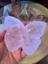 Rose Quartz Butterfly Bowl SKU 26612A