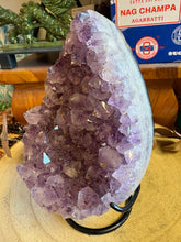 Amethyst Teardrop Cluster in Stand SKU 26162