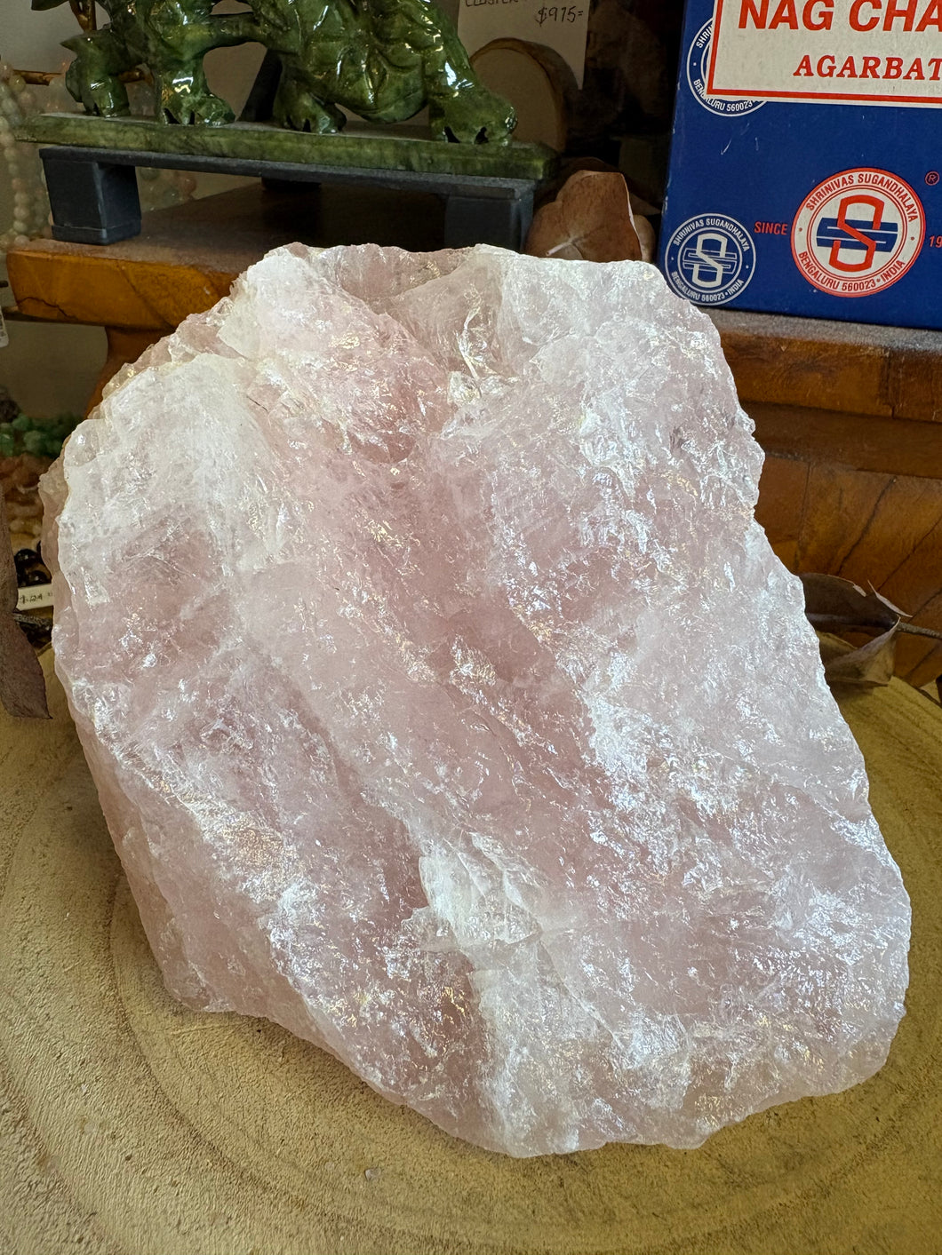 Rose Quartz Chunk SKU 26199