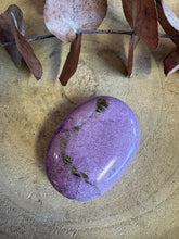 Serpentine & Stichtite Palm Stone SKU 25742