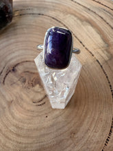 Entia Sterling Silver Charoite Ring SKU 26427