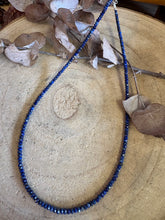 Entia Lapis Lazuli Facet Cut Bead Necklace SKU 25297