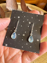 Sterling Silver Rainbow Moonstone Earrings SKU 25907