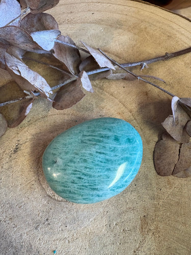 Amazonite Palm Stone SKU 24626