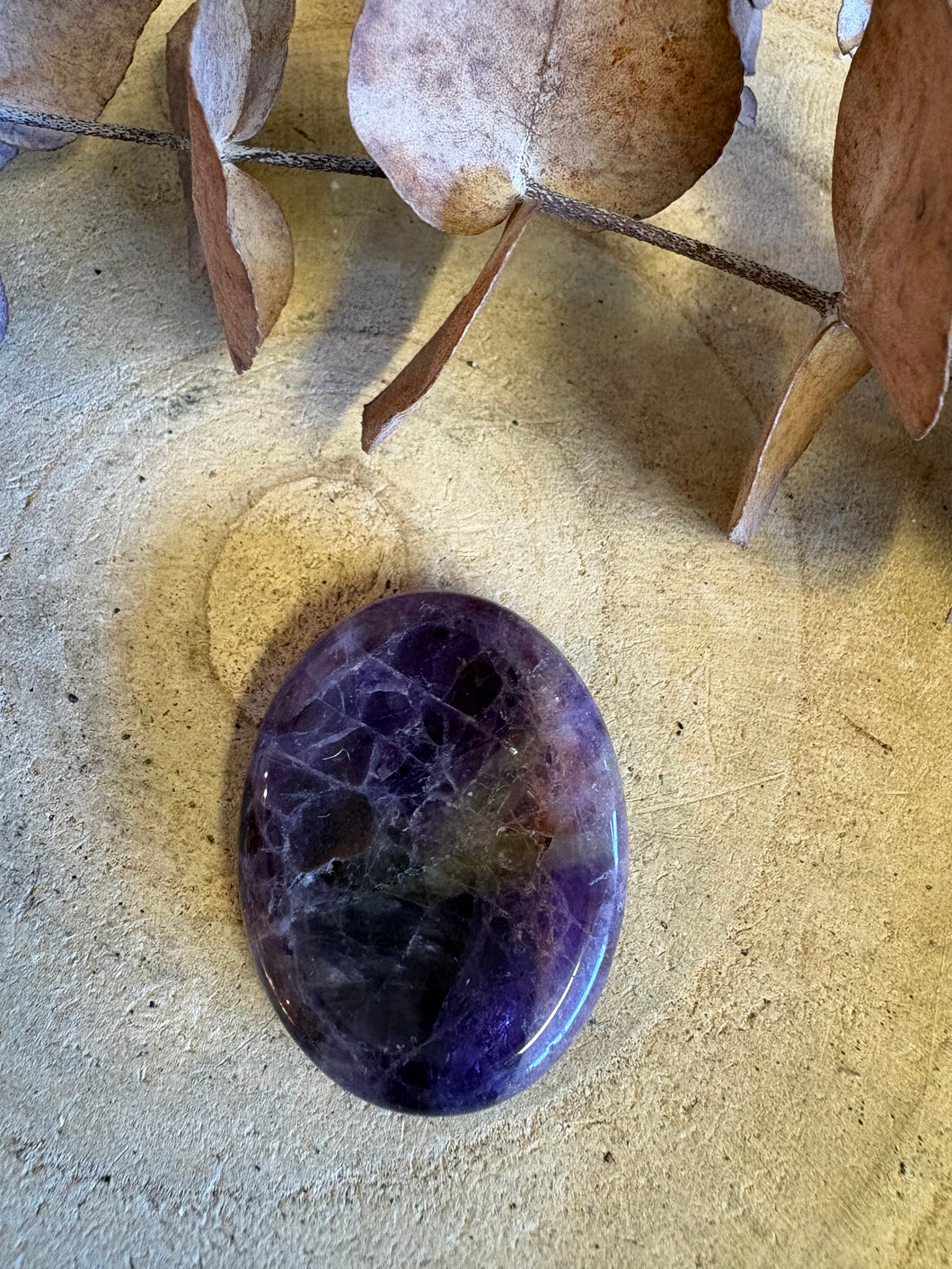 Amethyst Worry Stone SKU 25776