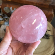 Rose Quartz ‘Star’ Sphere SKU 22581