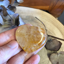 Golden Healer Quartz Heart SKU 23677