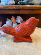 Red Jasper Bird Carving SKU 26615RJ