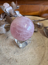 Rose Quartz Sphere SKU 24387