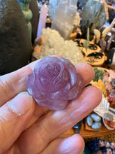 Rose Quartz Rose Carving SKU 26731A