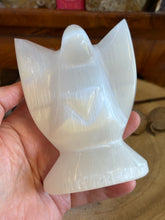 Selenite Angel Carving SKU 23948