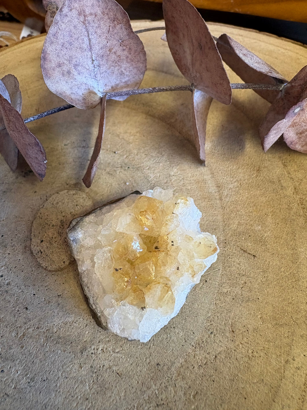 Citrine Small Cluster SKU 23424