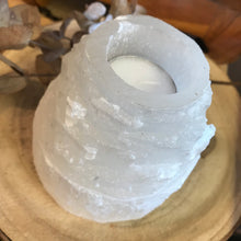 Selenite Tower Candleholder SKU 23852