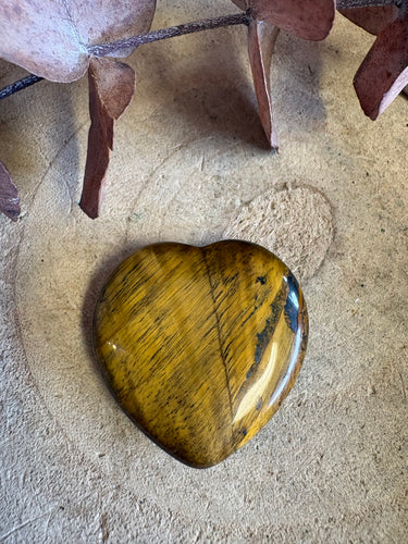 Tiger Eye Heart SKU 26090