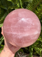 Rose Quartz Large Sphere SKU 25425