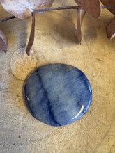 Blue Quartz Smooth Stone SKU 25601C