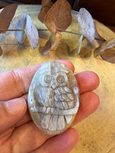 Moonstone Owl Carving SKU 26467