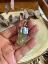 Sterling Silver Golden Apatite Pendant SKU 26339