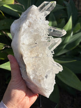 Clear Quartz Cluster on Stand SKU 26385