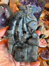 Labradorite Dragon Carving SKU 26780