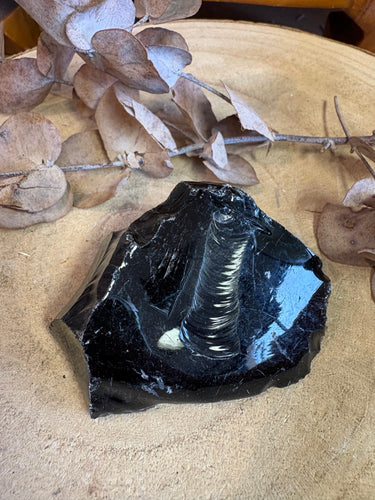 Black Obsidian Chunk SKU 24724
