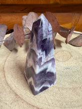 Chevron Amethyst Obelisk SKU 26084A