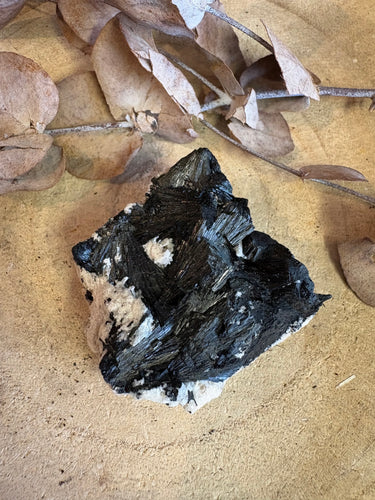 Black Tourmaline Raw Chunk SKU 24962