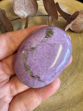 Serpentine & Stichtite Palm Stone SKU 25742