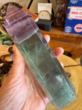 Rainbow Fluorite Point SKU 25039