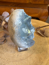 Celestite Cluster Egg SKU 25285