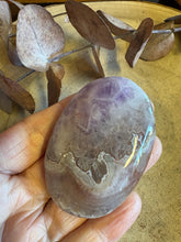 Crazy Lace Amethyst Palm Stone SKU 26454